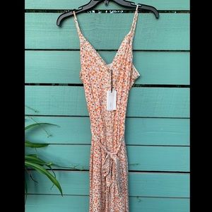 *NWT* A Loves A Floral Midi Button-Down Dress